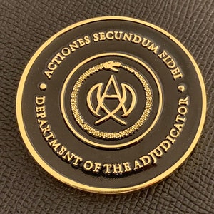 Wick, John Adjudicator Coin High Table!