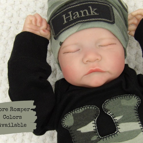 Newborn Baby Coming Home Outfit/camo Boys Coming Home Etsy Canada