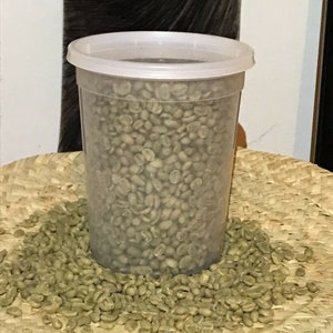 One Pound Green Coffee Beans Unroasted Ethiopian Yirgacheffe Green Coffee Beans