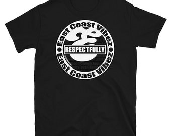 Camiseta unisex de manga corta ConversTees East Coast Vibez