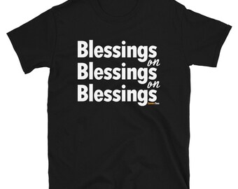 ConversTees Blessings on Blessings on Blessings Short-Sleeve Unisex T-Shirt