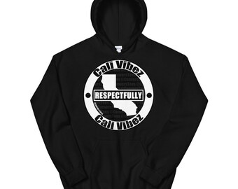 Sudadera unisex de manga corta Cali Vibez de ConversTees