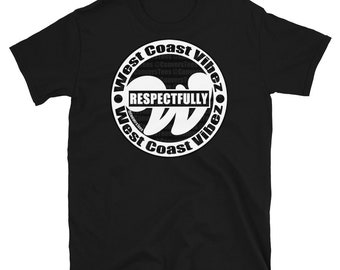 Camiseta unisex de manga corta ConversTees West Coast Vibez