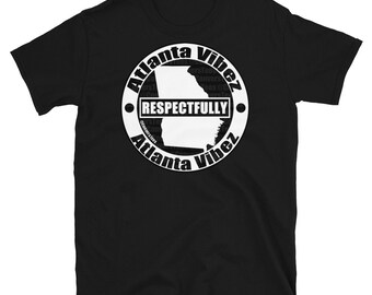 Camiseta unisex de manga corta ConversTees Atlanta Vibez