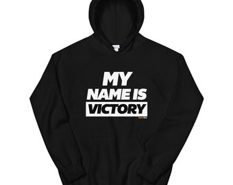 ConversTees Mi Nombre Es Victoria Sudadera Unisex