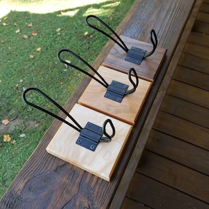 Farmhouse hook | Rustic single hook | Coat hooks | Towel hooks | Farmhouse decor | Rustic decor | Wall hooks | Modern Rustic decor