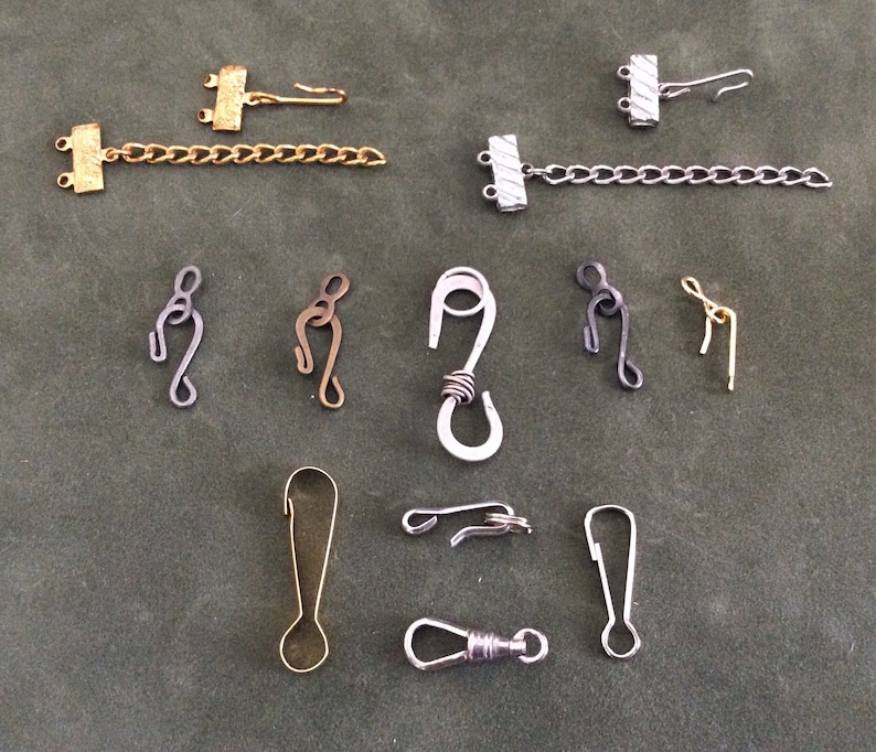 Huge 48 Piece Clasp Lot, NOS Vintagenew Clasp Lot, Beaders Clasp Lot
