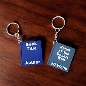 Book Keychain