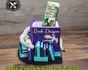 Book Dragon Bookmark Holder / Pen Holder