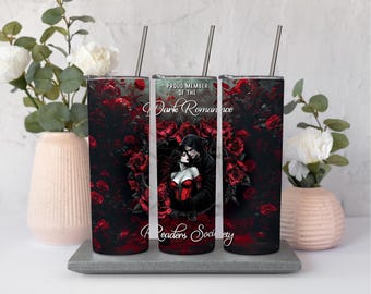 Sociedad de Lectores de Romance Oscuro - Vaso de 590 ml (acero inoxidable con aislamiento)