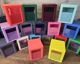 Estuche para cartas Commander con cargador superior