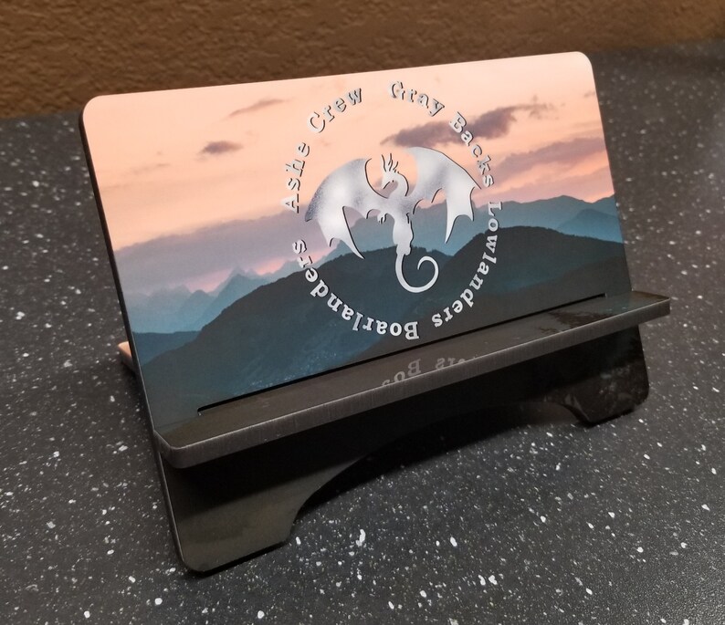 Damon's Mountains Kindle/phone Stand Etsy