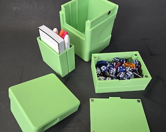 Estuche para fichas, marcadores y dados