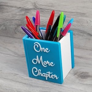 Custom Book Pen Holder