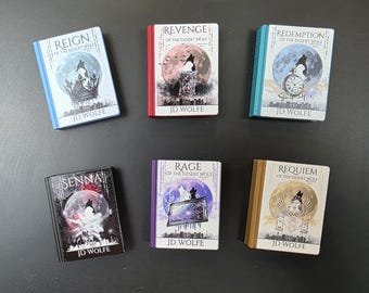 Imanes de libros de J.D. Wolfe - Paquete Red Rock (por libro o por juego)