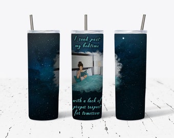 Leo después de dormir - Vaso de 590 ml (acero inoxidable con aislamiento)