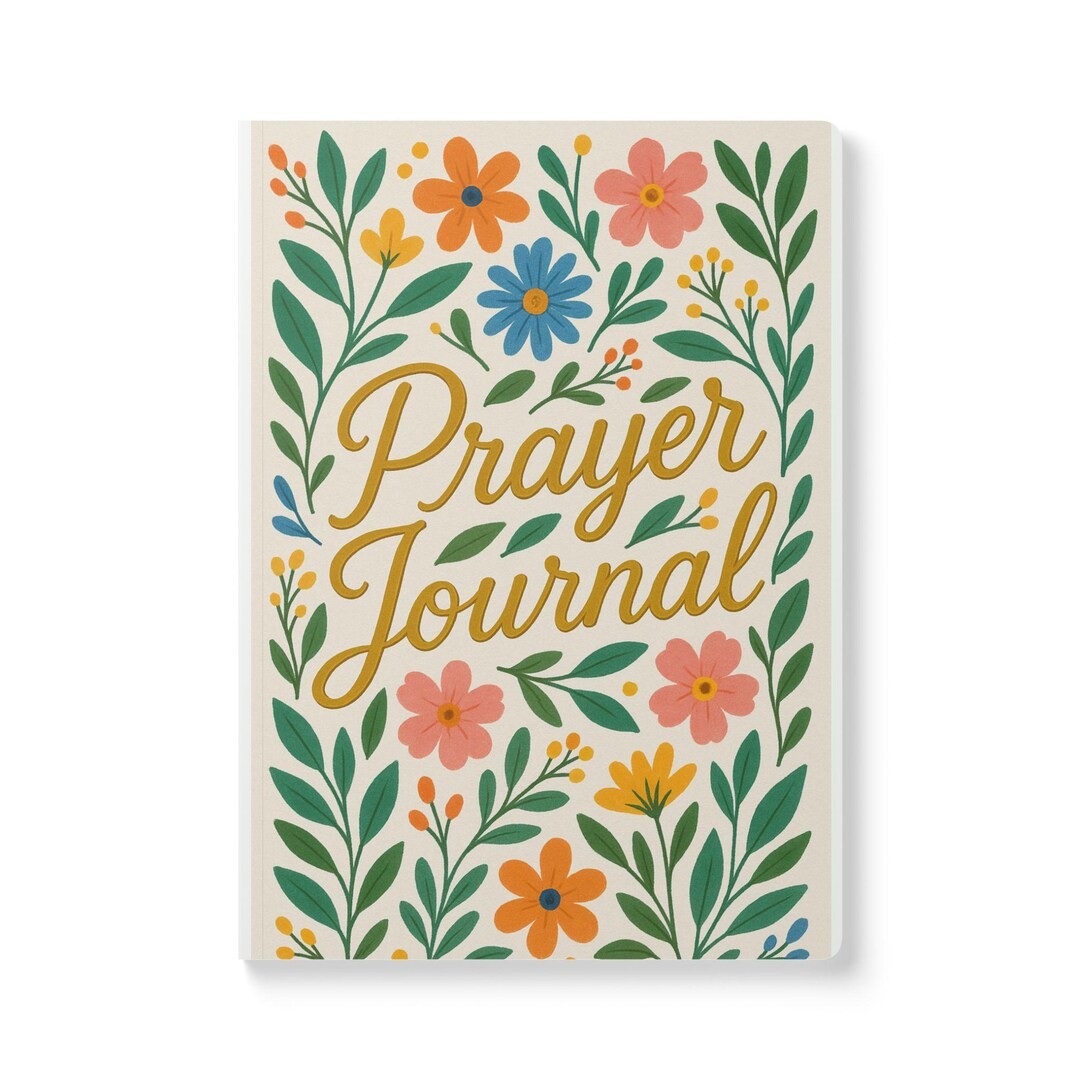 Floral Prayer Journal - Softcover Notebook for Reflection, Daily ...