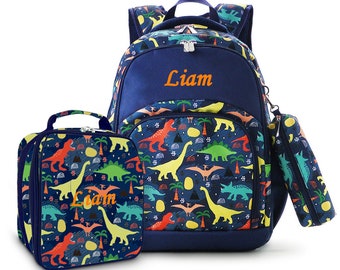 dinosaur book bag