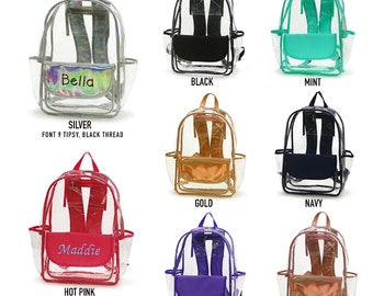 Monogram Clear Backpack Monogram Clear 