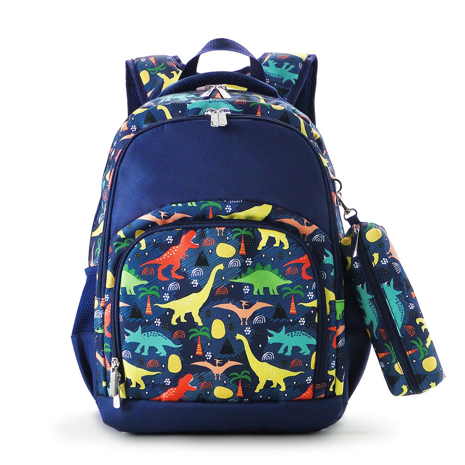 Dinosaur Monogram Backpack Monogram School Bag Personalized | Etsy