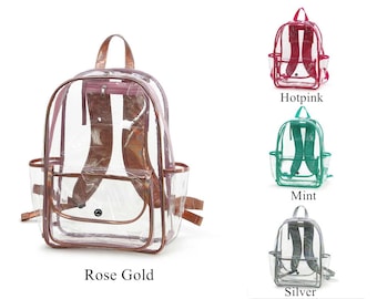 Clear Backpack - Etsy