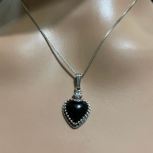 ネックレス・ペンダント [SENTIMENTS] NO.435 [BLACK] HEART ONYX NECKLACE ネックレス・ペンダント [SENTIMENTS] NO.435 [BLACK] HEART