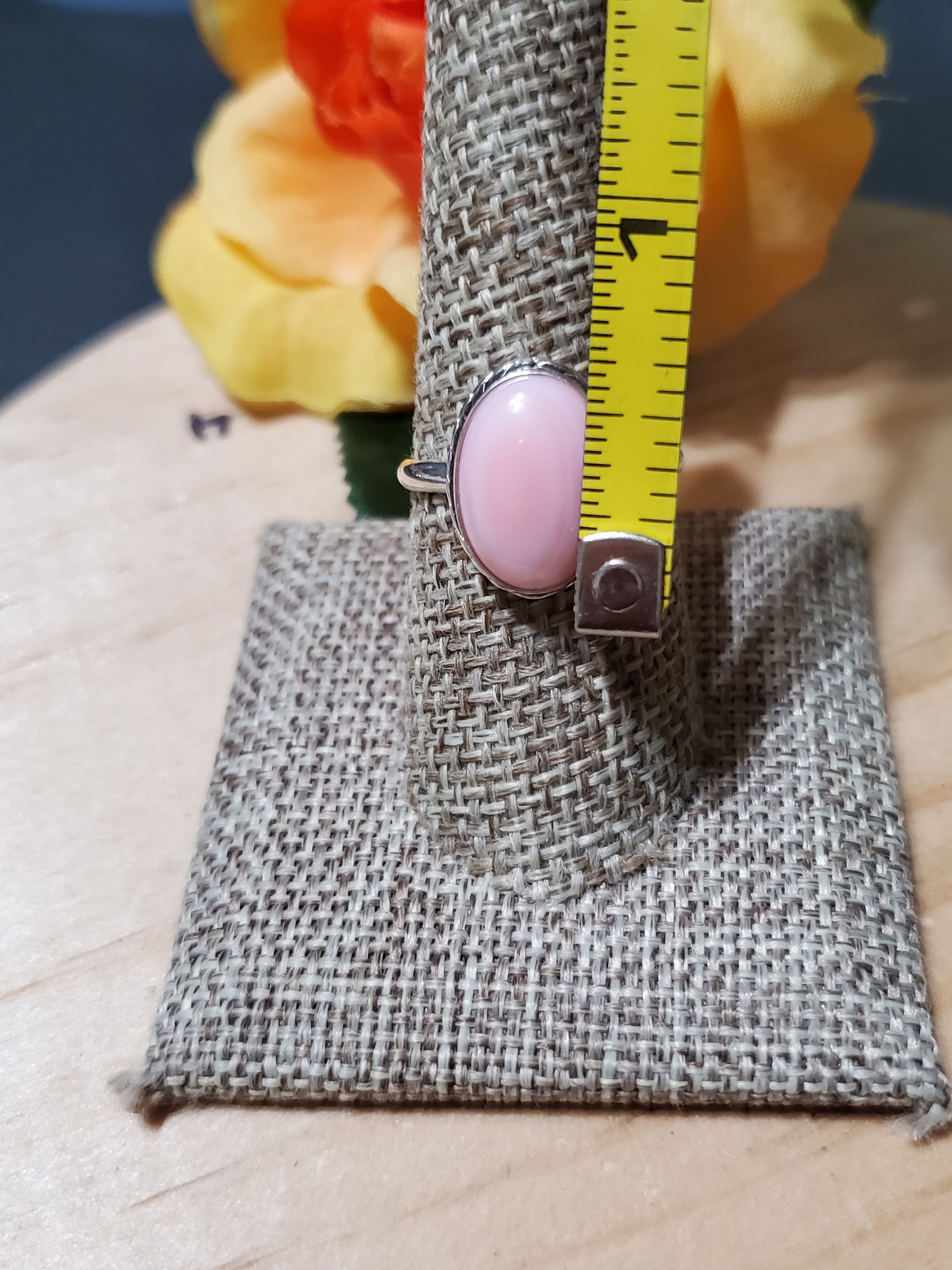 Pink Conch Shell Ring/sterling Silver Queen Conch Shell Ring/conch ...