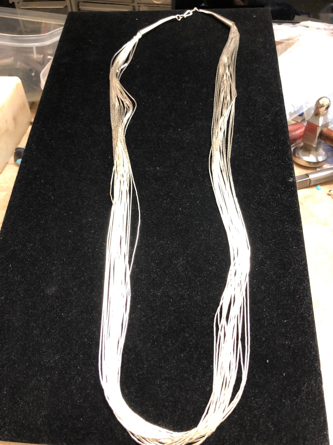 20 Strand Liquid Silver
