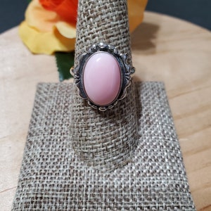 Pink Conch Shell Ring/Sterling Silver Queen Conch Shell Ring/Conch Shell Ring/Pink Conch Ring/ Conch Ring /Made In USA