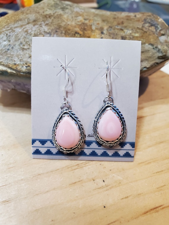 Crystal Sterling Silver Earrings with Rope Design Crystal Sterling Silver Earrings with Rope Design