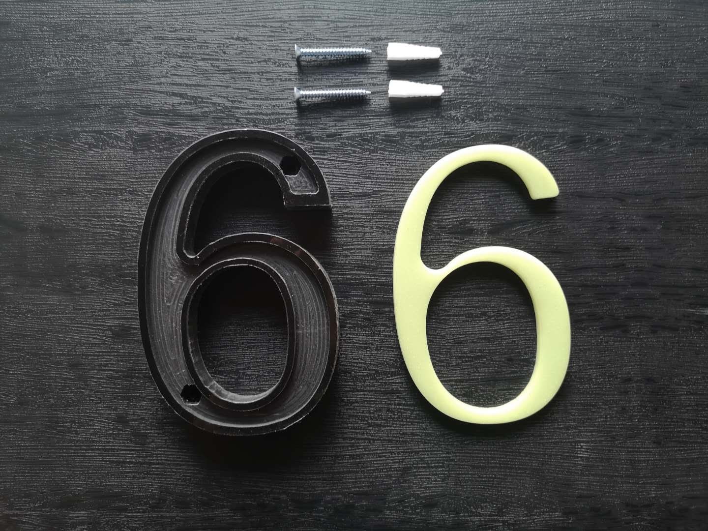 Glow in the Dark Illuminated House Numbers Glowing House Etsy Canada