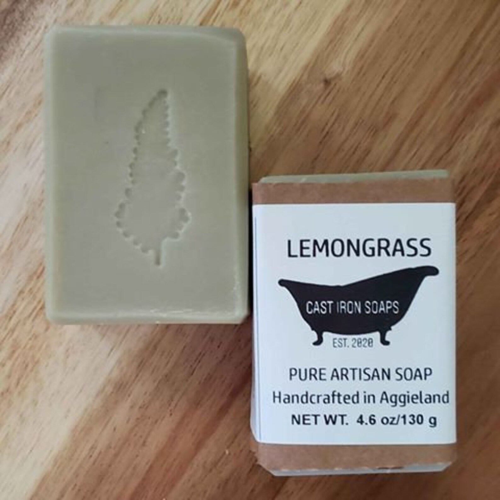 Lemongrass Bar Soap CAST IRON SOAPS Etsy