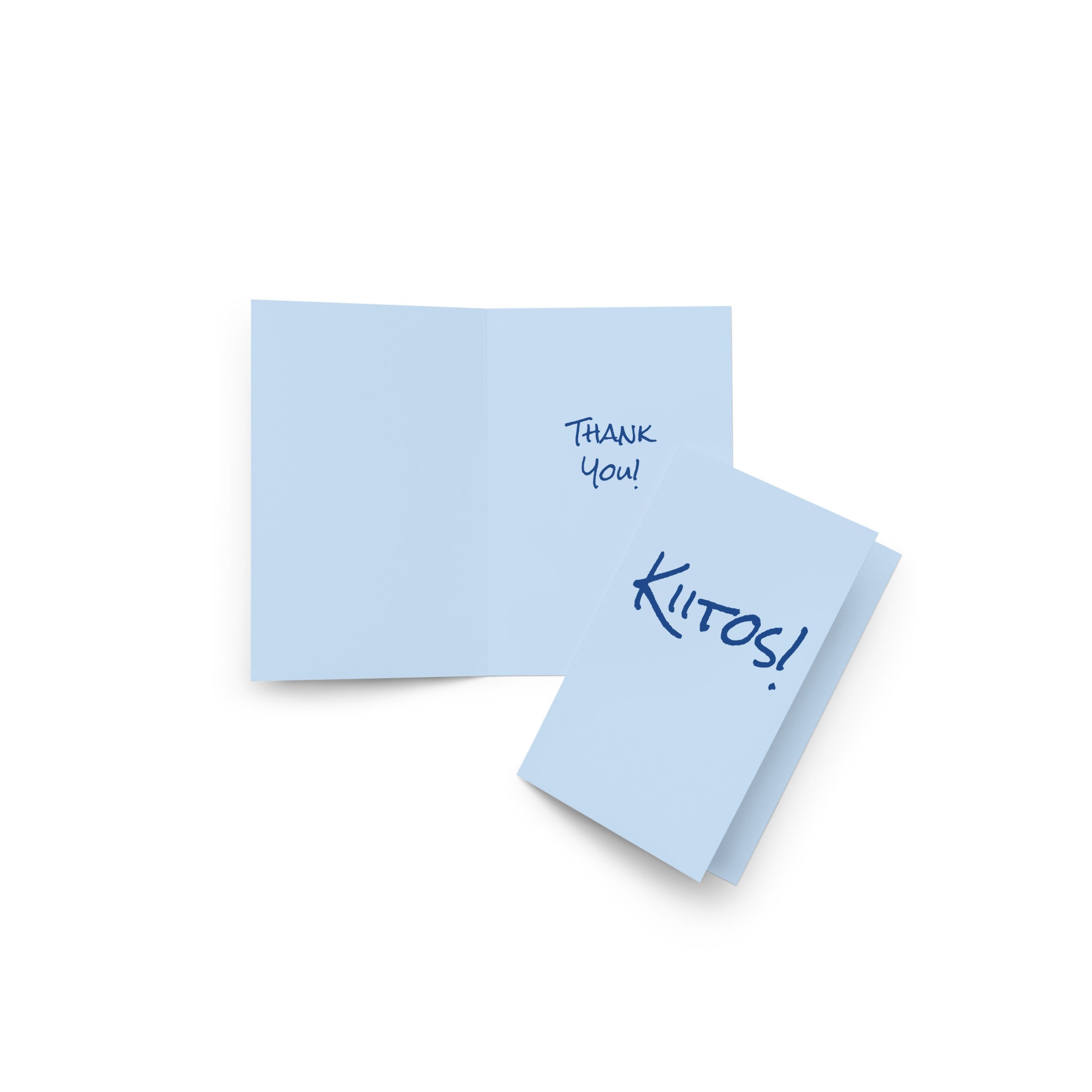Kiitos Finnish Thank You Card / SISU Thank You Card / Finland Thank You