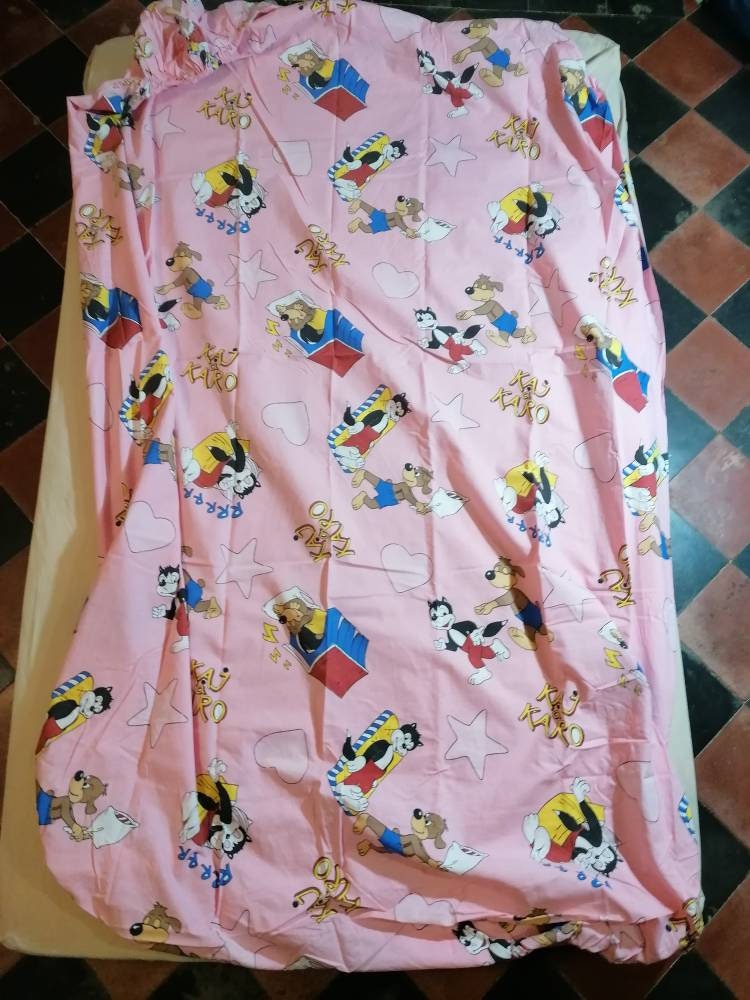 Drap Housse Vintage Pif et Hercule