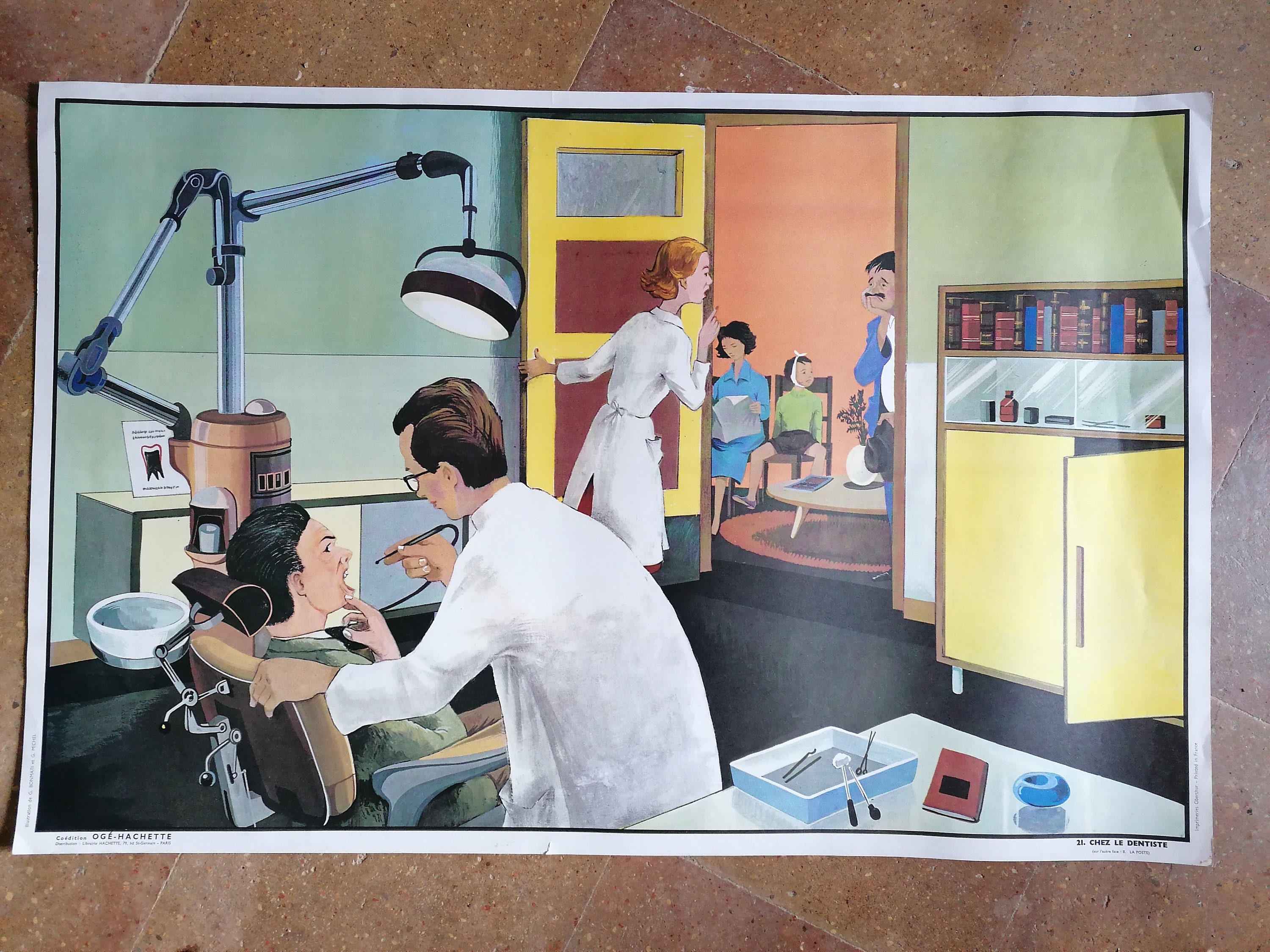 Affiche Pédagogique Des Années 50