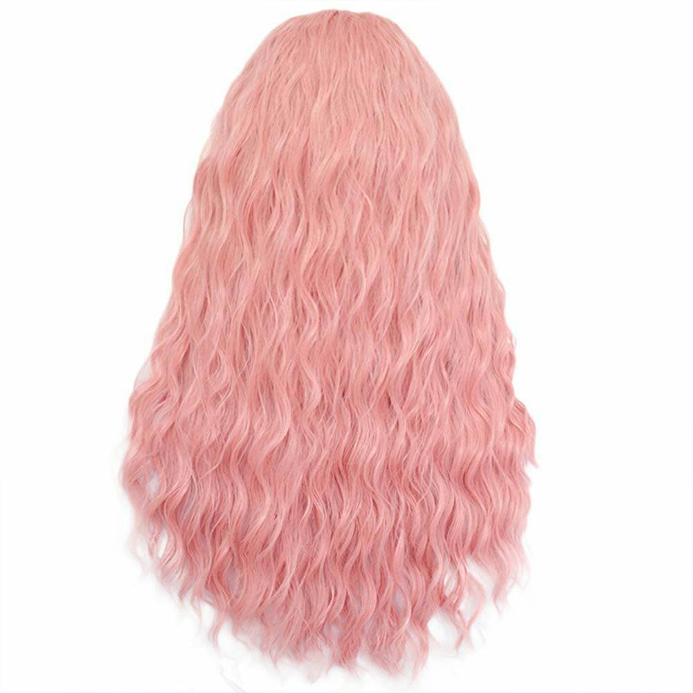 Pink Wavy Beauty Full Wig | Etsy