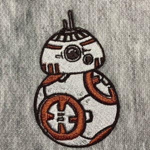 BB-8 Embroidery Design, Star Wars droid image 3