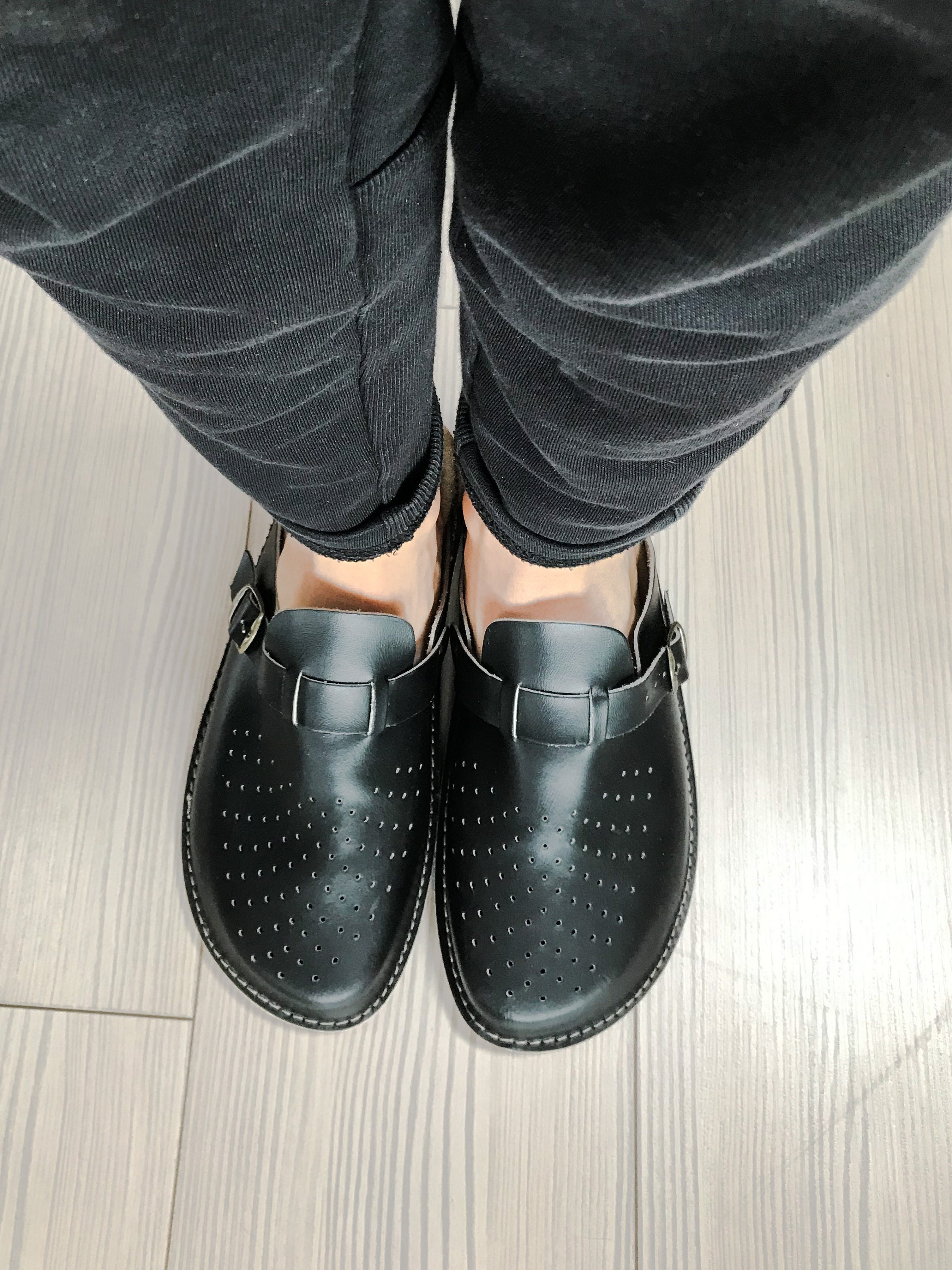 Soft Leather Mules Etsy
