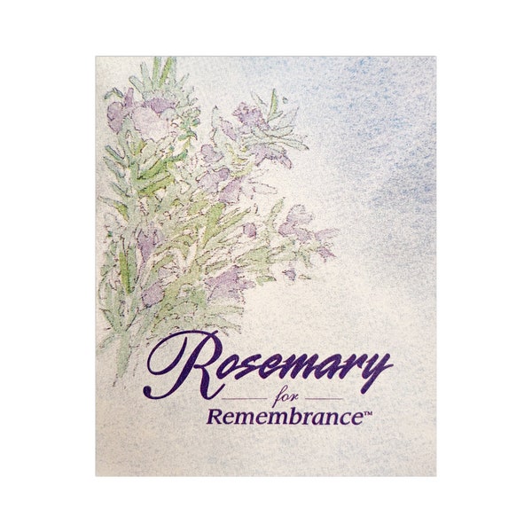 Rosemary Memorial & Sympathy Packets