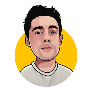 Custom Cartoon Avatar Drawing | Personalized Digital Caricature | Perfect Gift for Anniversary