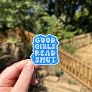 Good Girls Read SMUT Vinyl Sticker