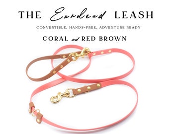 The EUROLEAD Leash - Convertible, hands-free, waterproof biothane leash