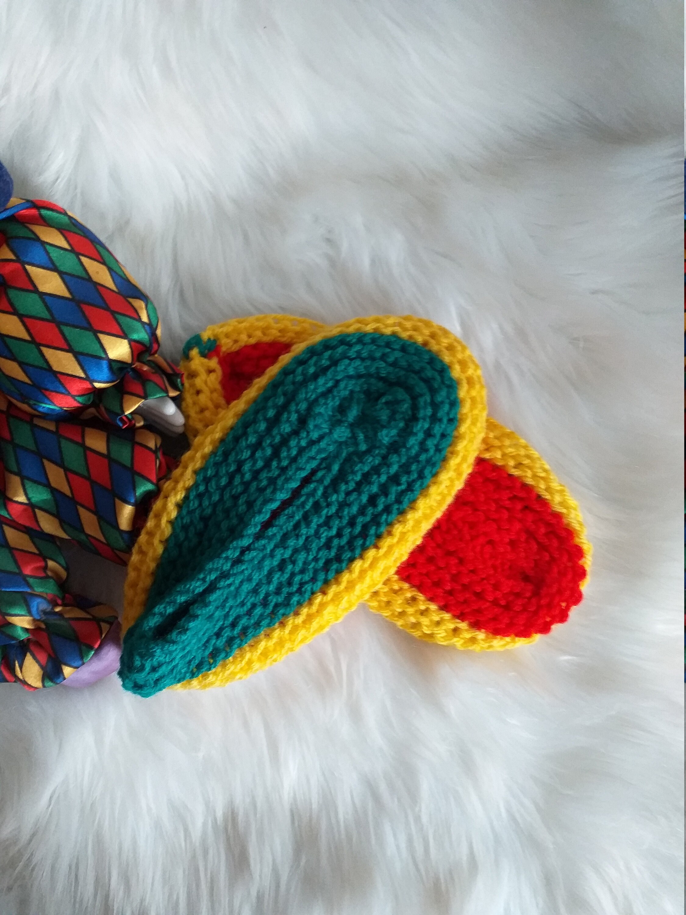 laurence knitted slipper boots