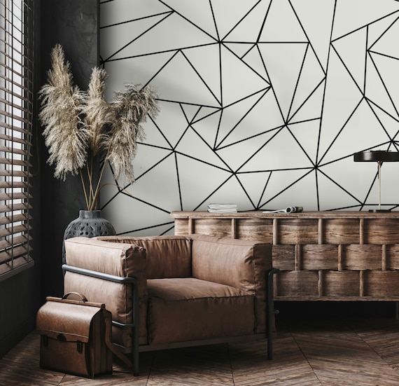 ## 11. Seasonally Revamp Using Removable White Wallpapers