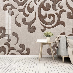 Rug Wallpaper Boho Peel and Stick Scandinavian Wall Mural Removable