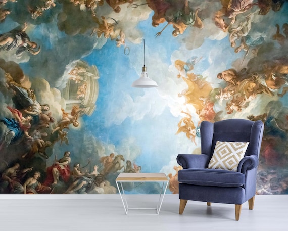 Blue Renaissance Background