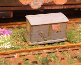 HO Scale Electrical Cabinet Set | Handpainted Resin Diorama