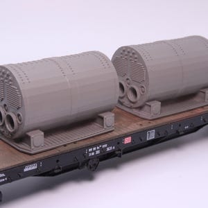 HO Scale 1:87 Miniature Steam Boilers – Resin Model Train Load or Industrial Scenery for Dioramas & Wargaming Terrain