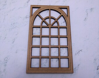 Mdf Model Window Frames 10 Pack MDF Laser Cut Windows for Terrain Buildings D&D Warhammer 28mm ...