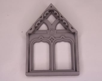 Window for diorama or dollhouse